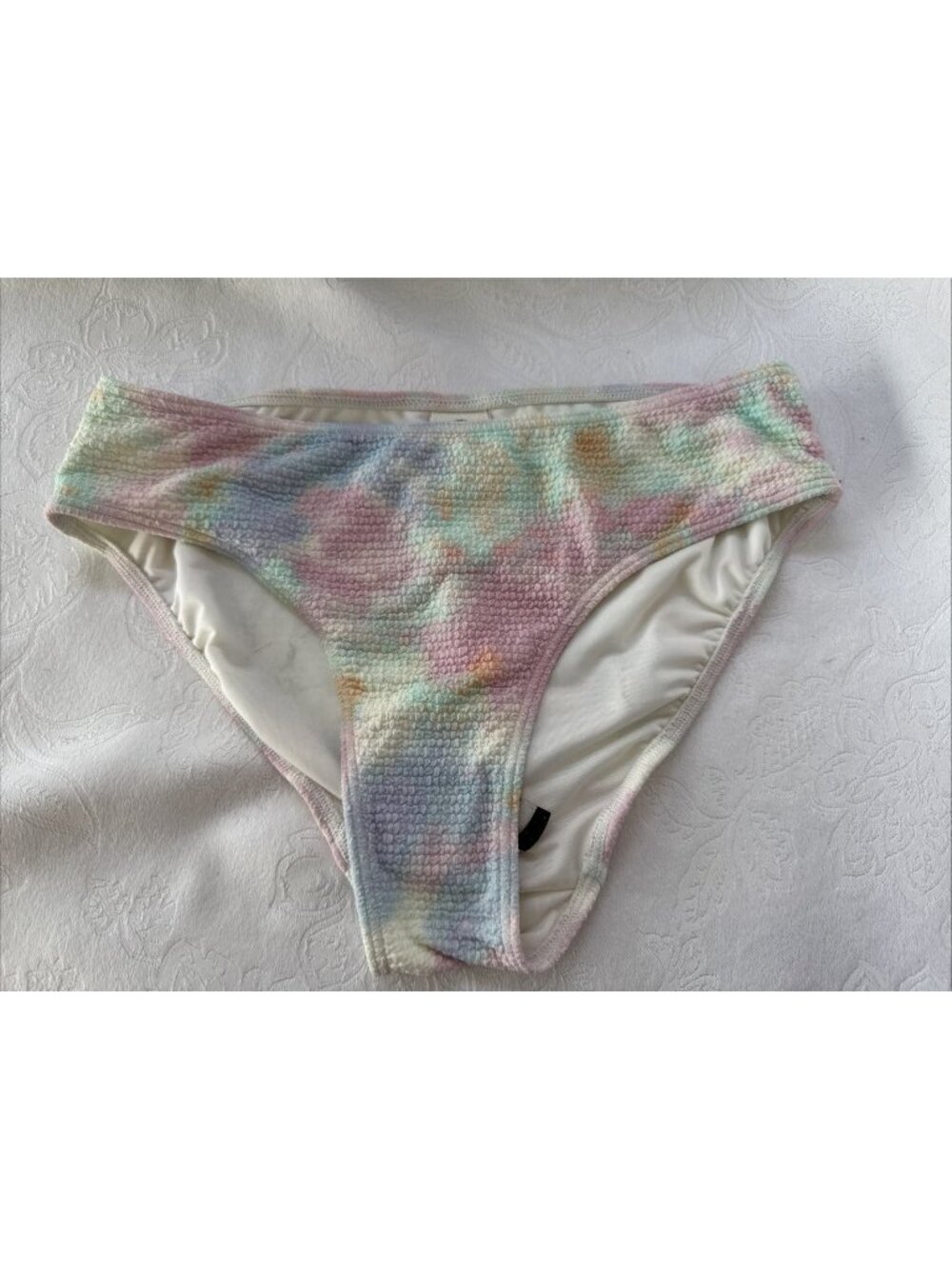 NEW Treasure & Bond Women's Pastel Geometric Colorful Swimsuit Bottoms 12 - Picture 2 of 7